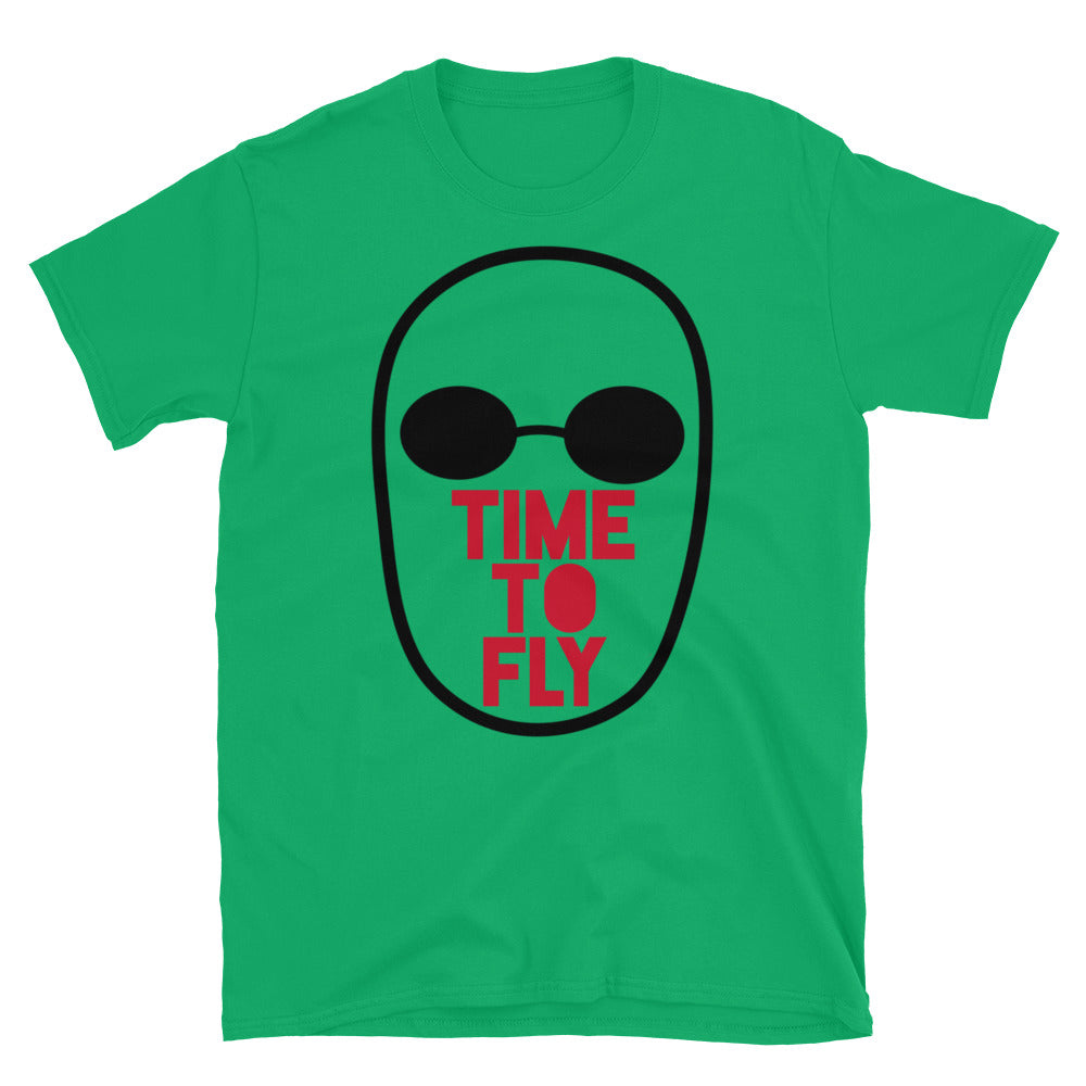 The Matrix Time To Fly TShirt - Irish Green Color - https://ascensionemporium.net